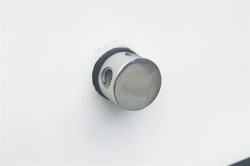 Lỗ thông hơi 90 độ bằng thép không gỉ 316