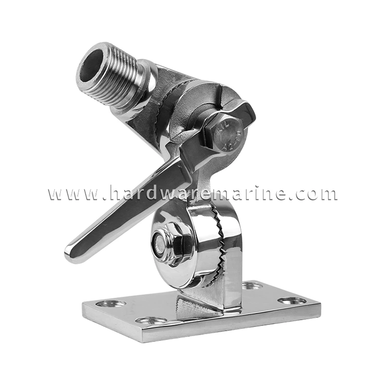 316 Cơ sở ăng -ten có thể điều chỉnh bằng thép không gỉ