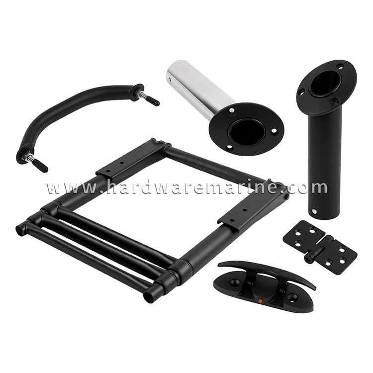Các bộ phận phần cứng hàng hải màu đen mờ bằng thép không gỉ 316 chống mài mòn
