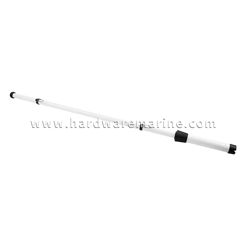 Cột cờ nhôm 41 inch màu trắng cho thuyền du thuyền