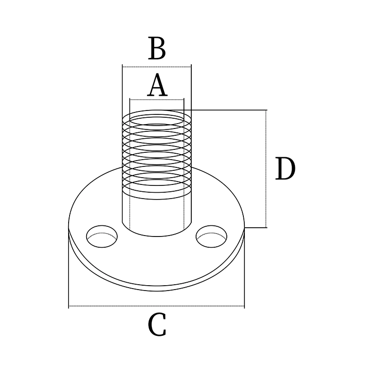 ABS Plastic Marine Thru Hull Fitting