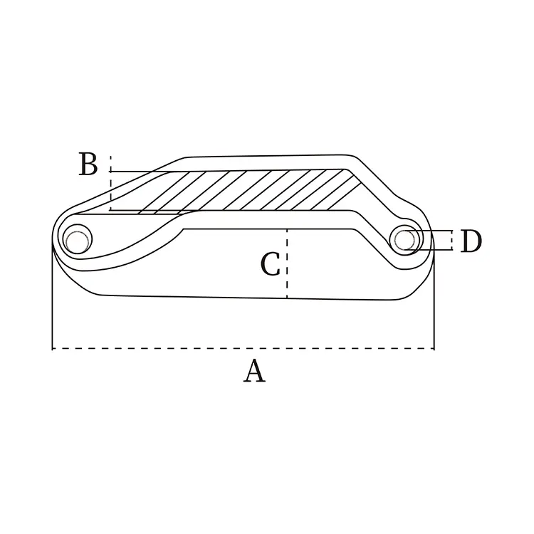 ABS Plastic Marine Thru Hull Fitting