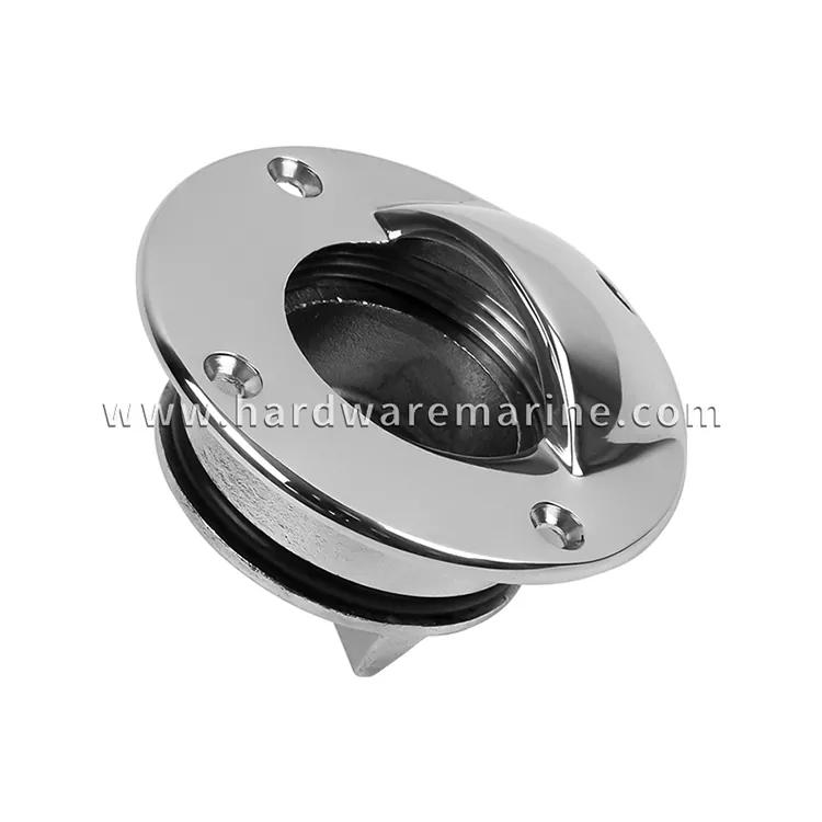 Marine Flush Mount Deck Drain với vít cắm