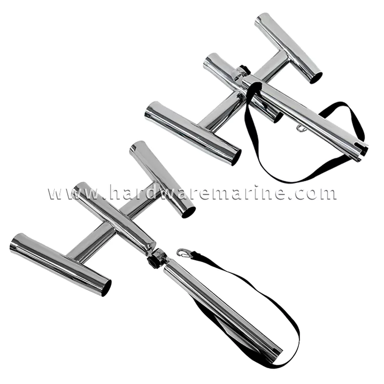 Thép không gỉ Thủy quân 3 chiều có thể điều chỉnh máy chủ câu cá